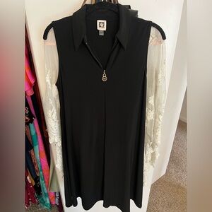 Anne Klein women’s dress in black size 4.